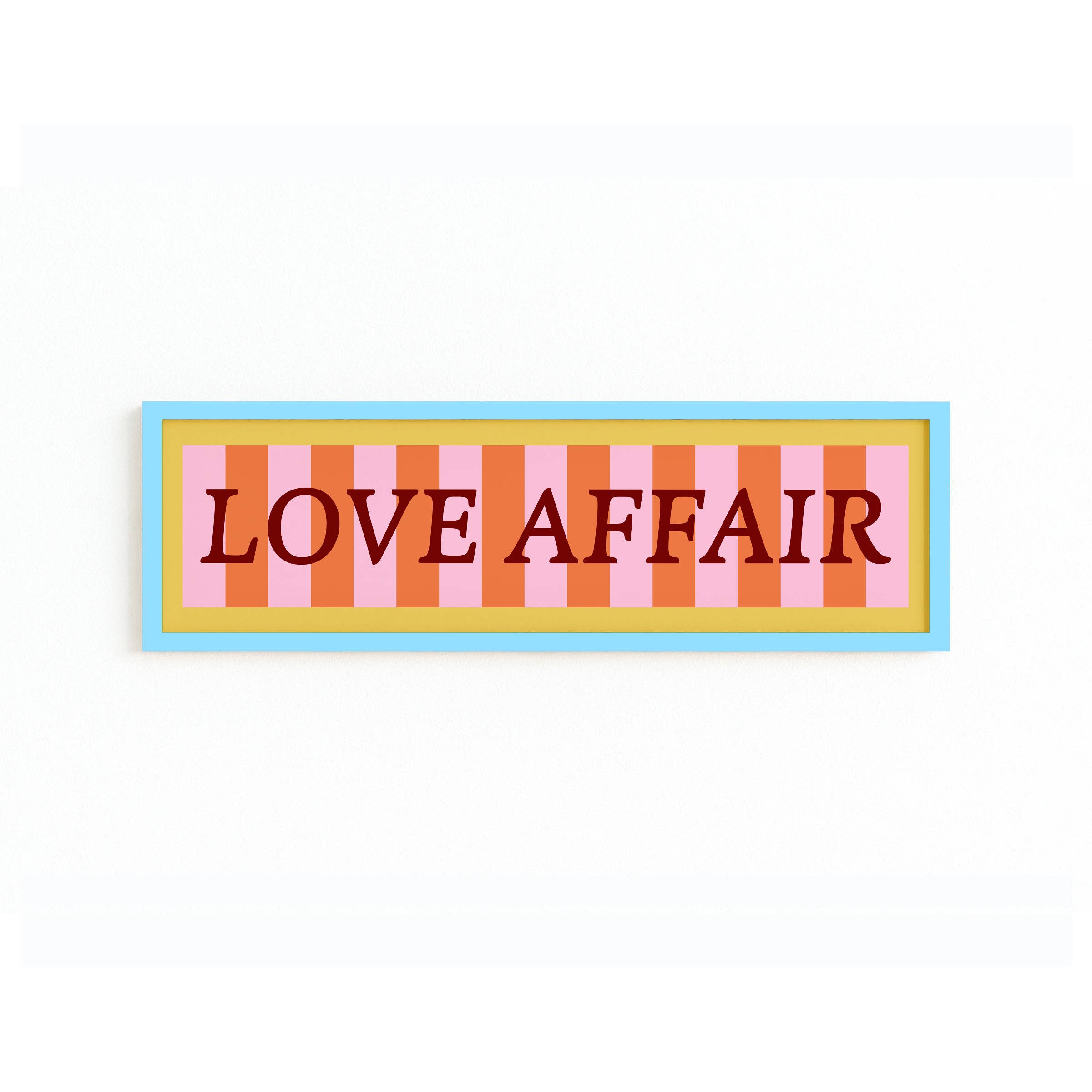Maddison Ball Creative - Wholesale Art Print - Love Affair Panoramic Framed Print6