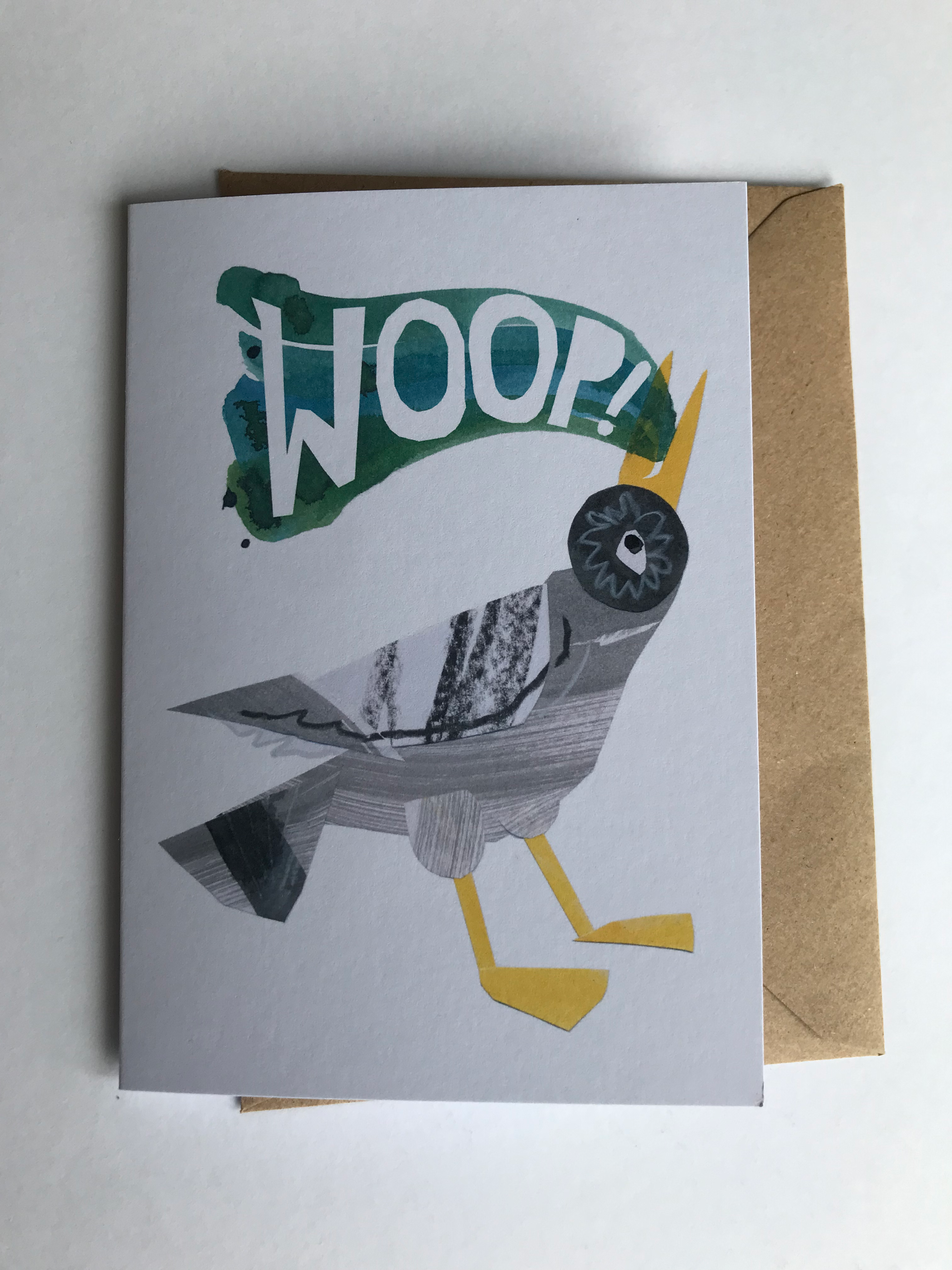 Esther Kent Design - Wholesale Everyday Greeting Card - 'Woop!' Greetings Card1