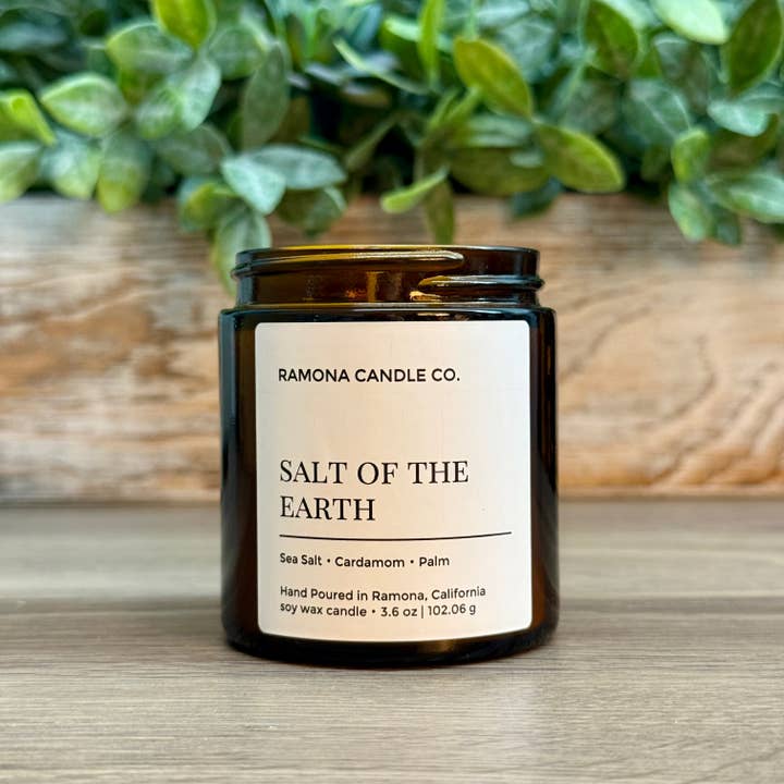 Ramona Candle Co. - Wholesale Jar/Filled Candle - Salt Of The Earth
