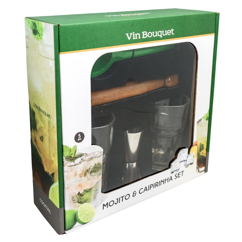 Vin Bouquet (Find It Import & Export Sl) - Wholesale Bar Tool - Mojito & Caipirinha Set3