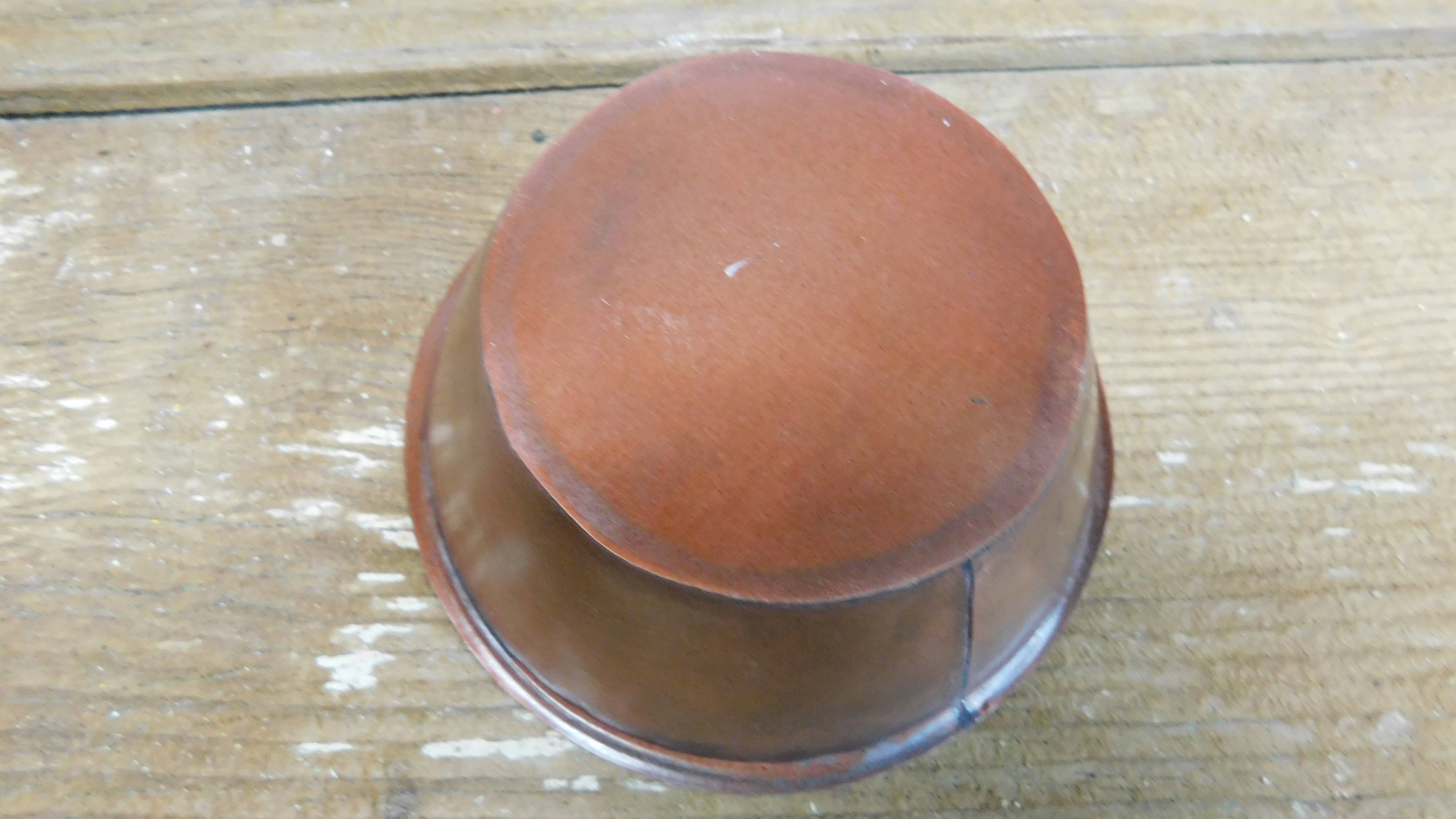 My Amigos Imports - Wholesale Candle Holder - Cheese Mold Tin Inserts-Copper Tone-Cheese Mold Insert-NEW2