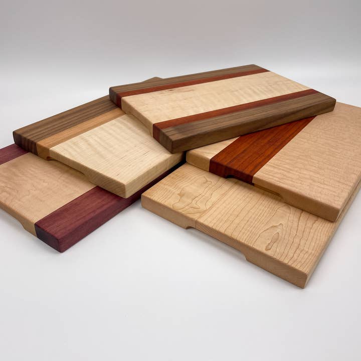 Small Luxury Cutting Board - Maple Variety Pack for wholesale by 609 Wood Design