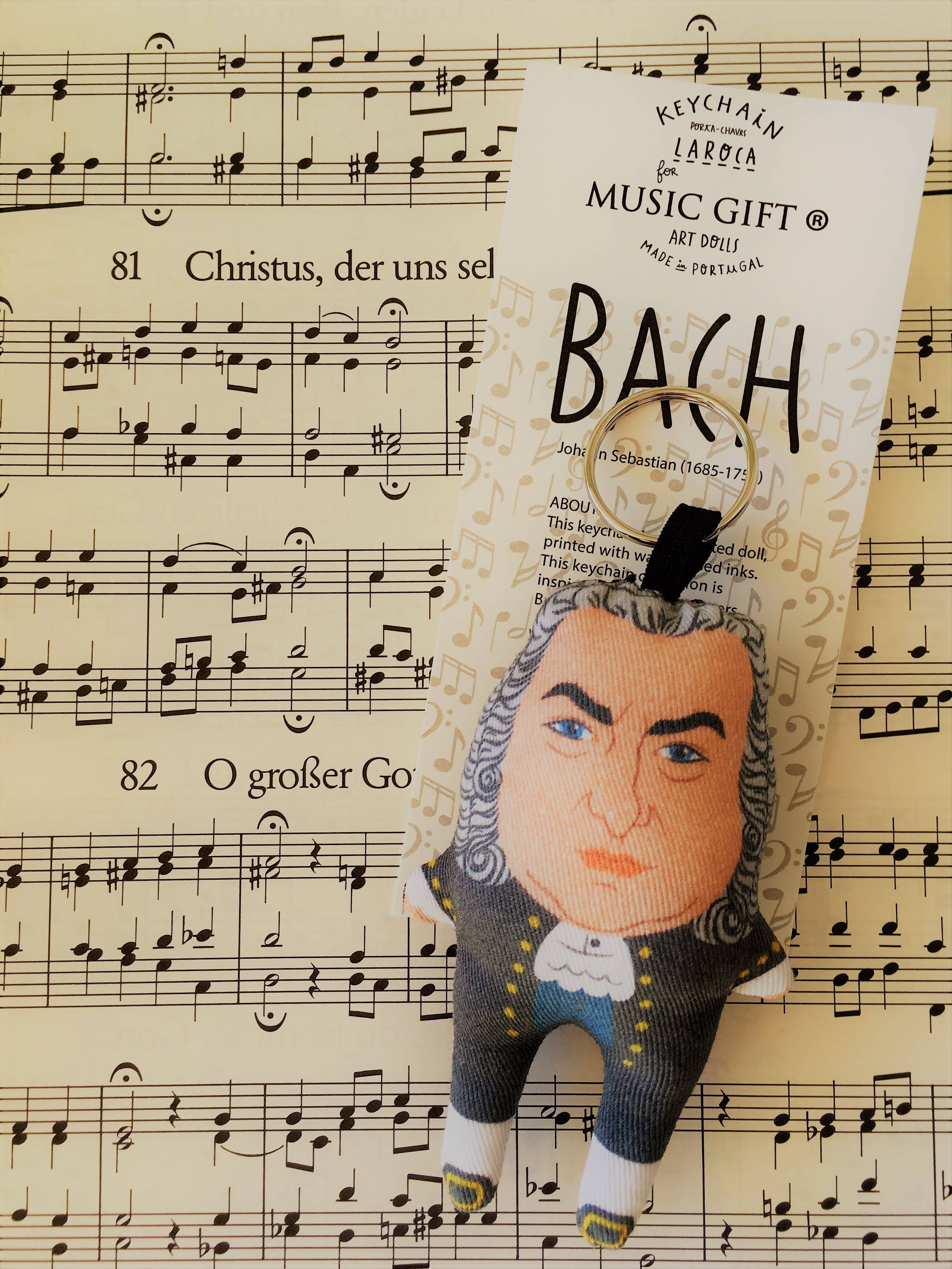 MUSIC GIFT - Wholesale Keychain - Unisex - Keychain | Bach, music0