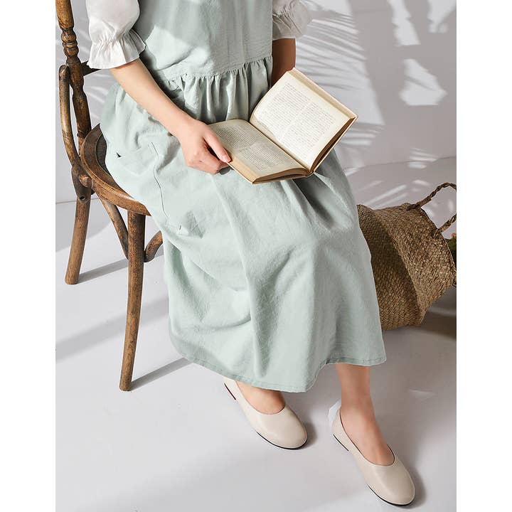 Gohobi (We cover U.S. import duties) - Wholesale Apron - Gohobi Korean Cotton-Linen Artisan Apron11