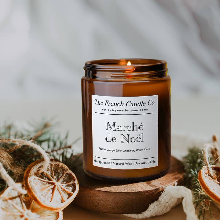 The French Candle Co - Venta al por mayor Velas en tarros - Marché de Noël - Vela francesa perfumada