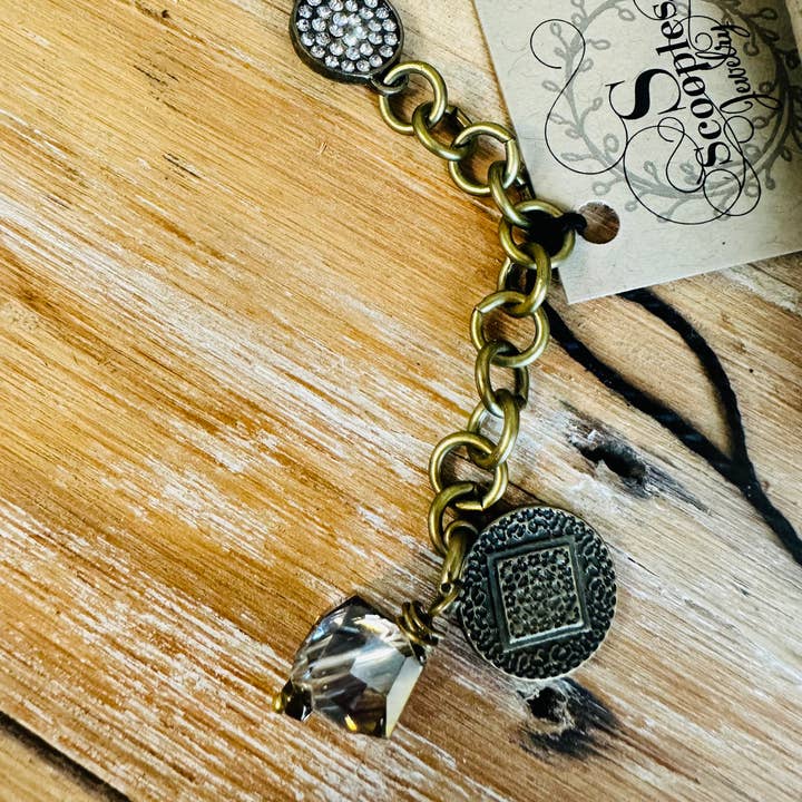 Scooples Jewelry - Wholesale Charm/Dangle Bracelet - Regal Coin