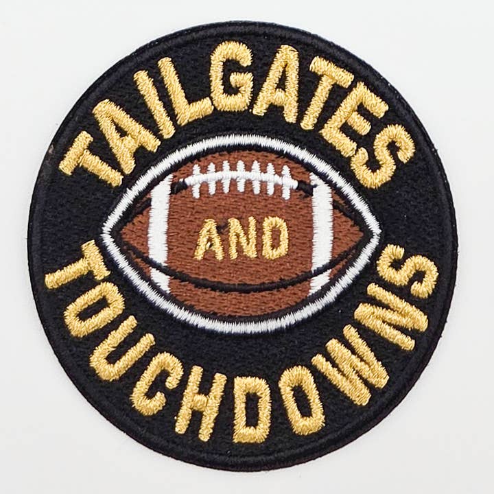 Trendy Transfers - Wholesale Patch - Tailgates And Touchdowns Embroidered HAT/POCKET Patch7