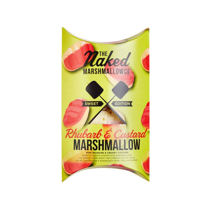 The Naked Marshmallow Co. – wholesale Marshmallow – Rhubarb & Custard Gourmet Marshmallows1