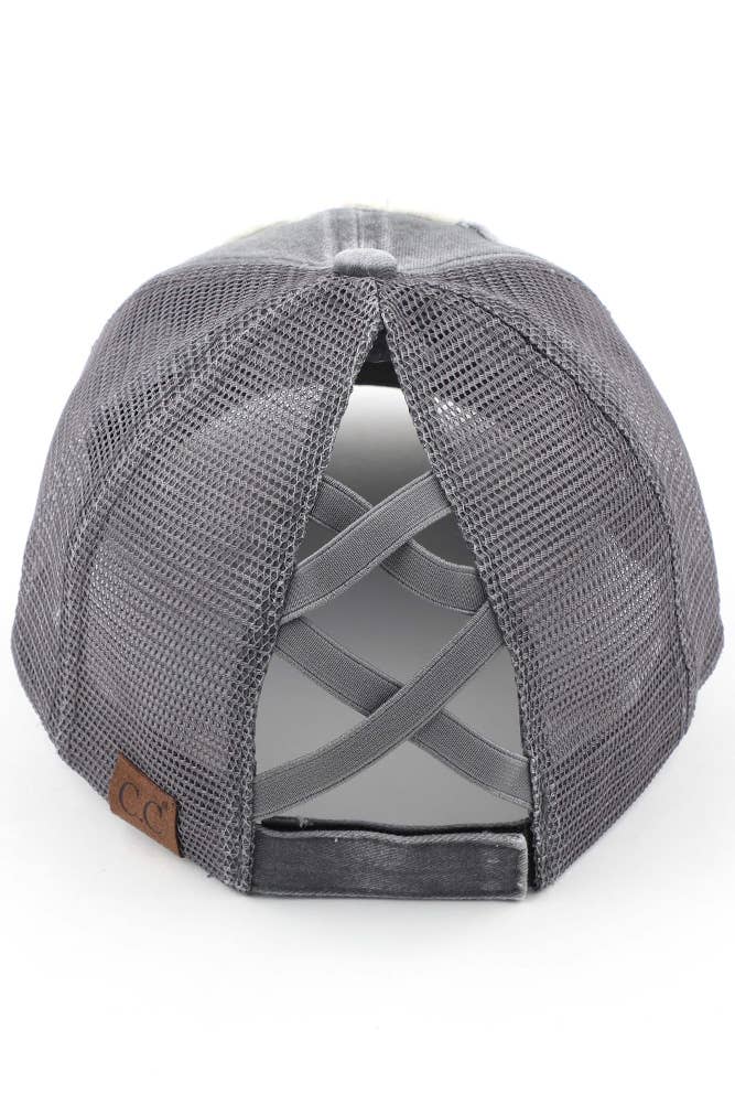 Hana – wholesale Hästsvanskeps - Dam – C.C HAPPY CAMPER Patch Pony Keps11