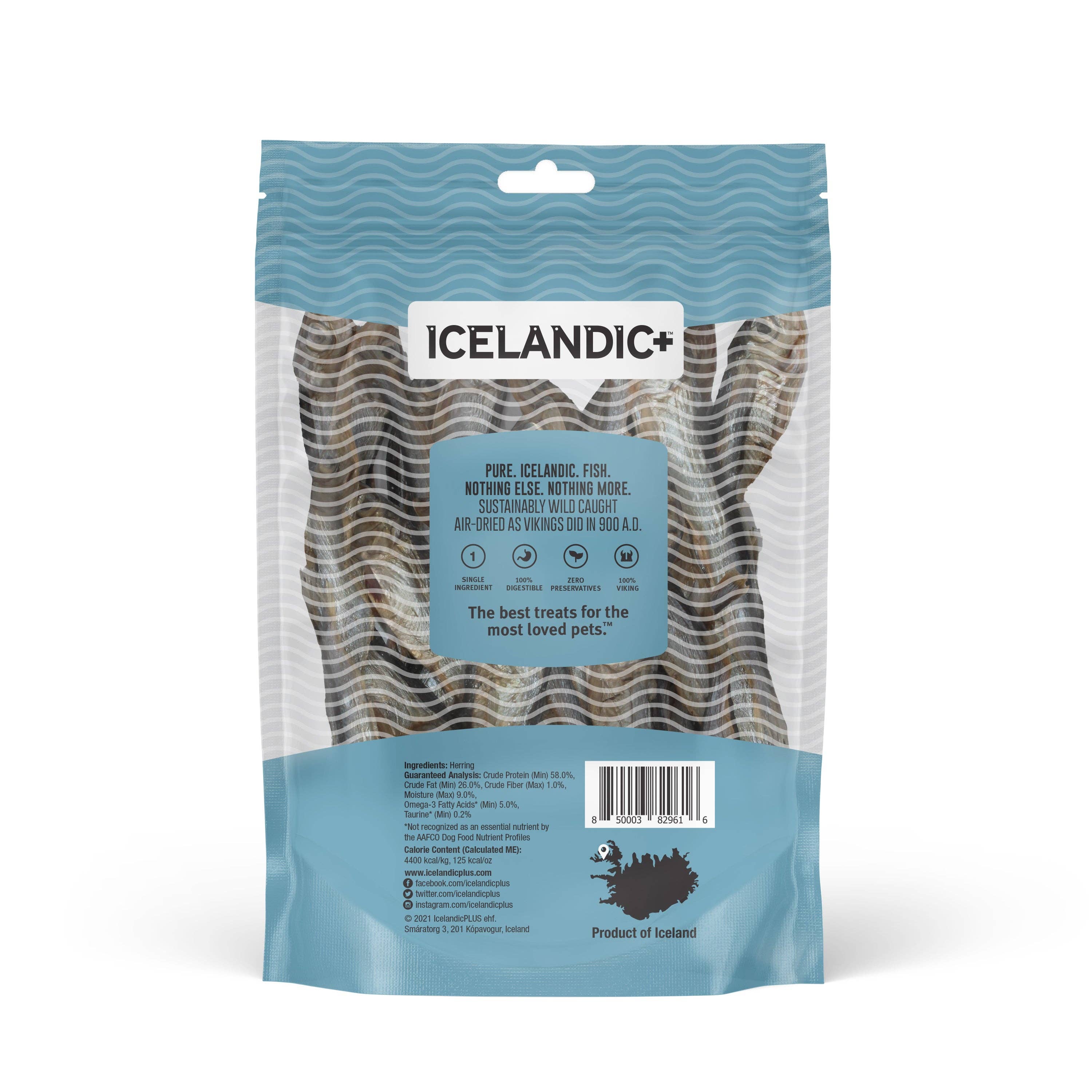Icelandic+ - Vente Friandises – chien - Friandises pour chiens au hareng entier4