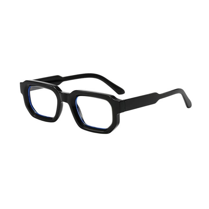 Chunky Geometric Blue Light Glasses for wholesale by V by Vye Eyewear