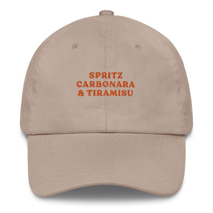 The Refined Spirit - Wholesale Baseball Cap - Unisex - Spritz Carbonara & Tiramisu - Cap6