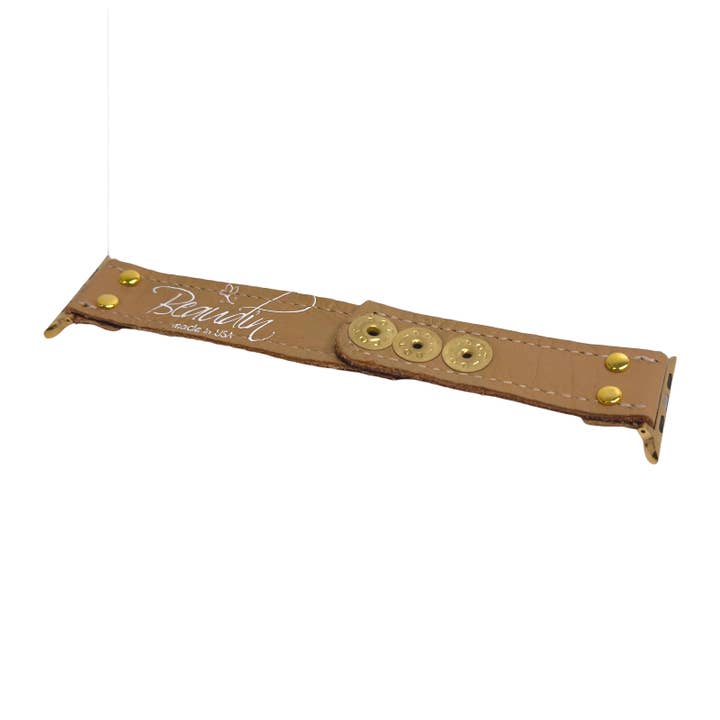 Beaudin Wholesale - Wholesale Watch Band/Strap - Women's - Apple Watch Band In Leather | Upcycled LV