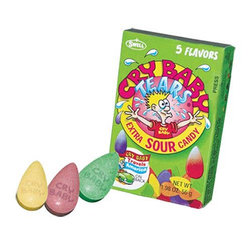 I Got Your Candy - Wholesale Hard Candy - Cry Baby Tears Sour Candy 1.98oz - 24ct
