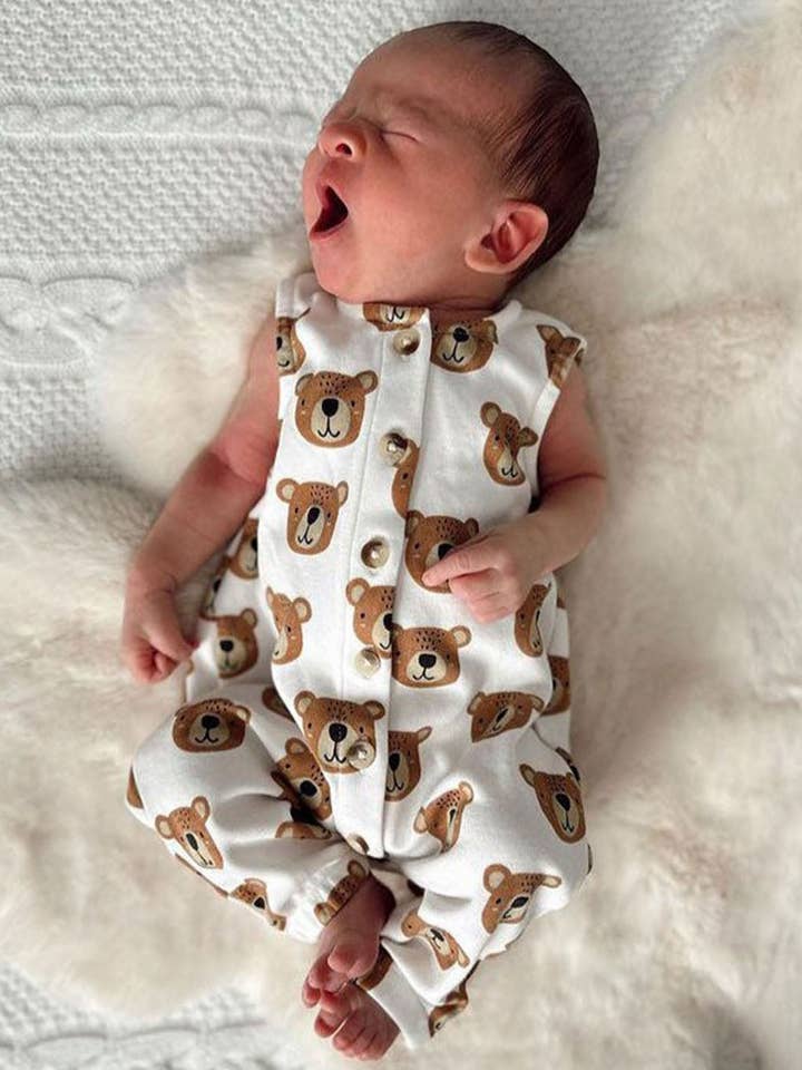 Baby Bear / Organic Bay Jumpsuit for wholesale by SIIX Collection