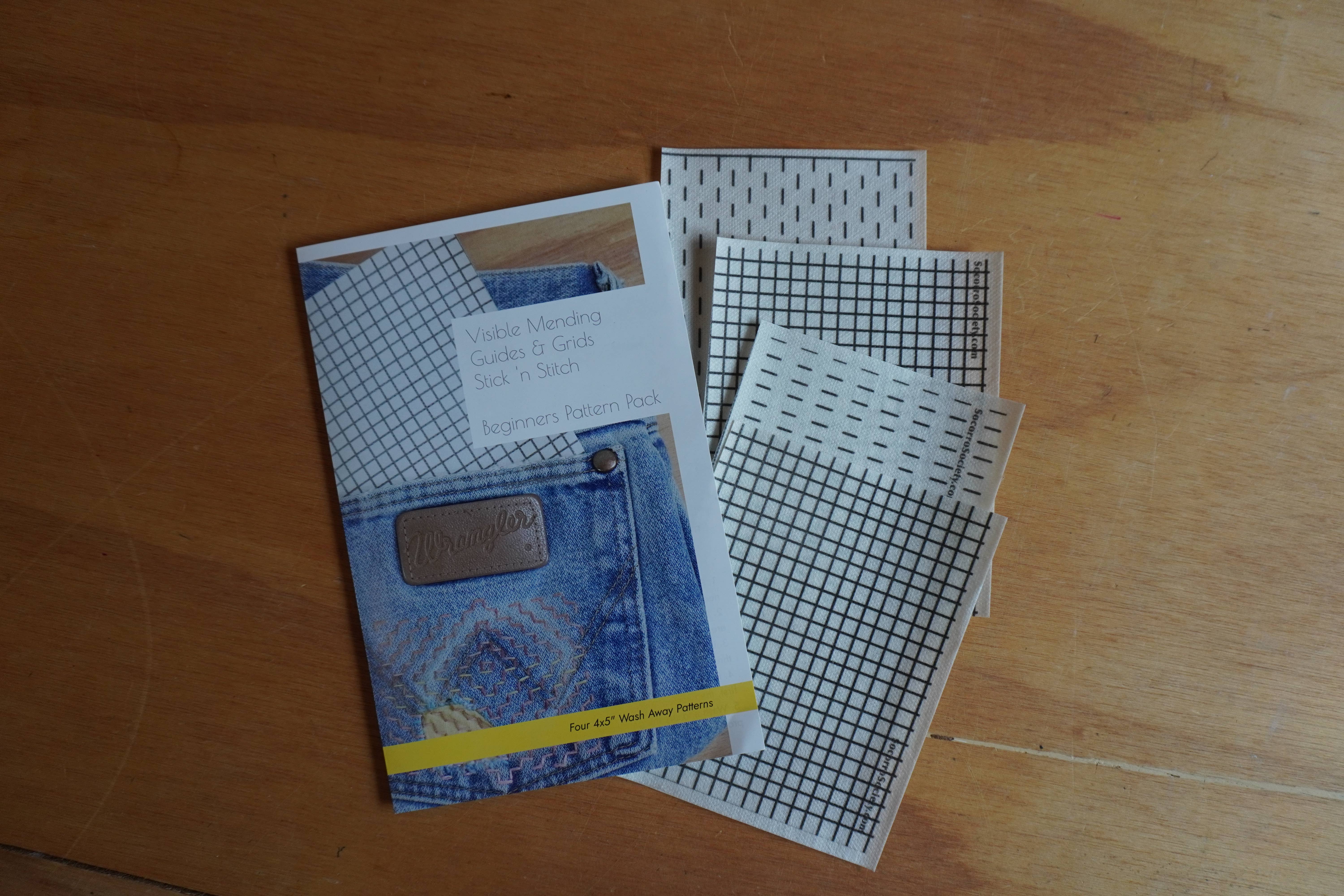 Socorro Society - Vendita all'ingrosso Attrezzatura per ricamo/punto croce - Kit Iniziale per Cuciture e Tracce Visibili con Modelli per Rammendo1