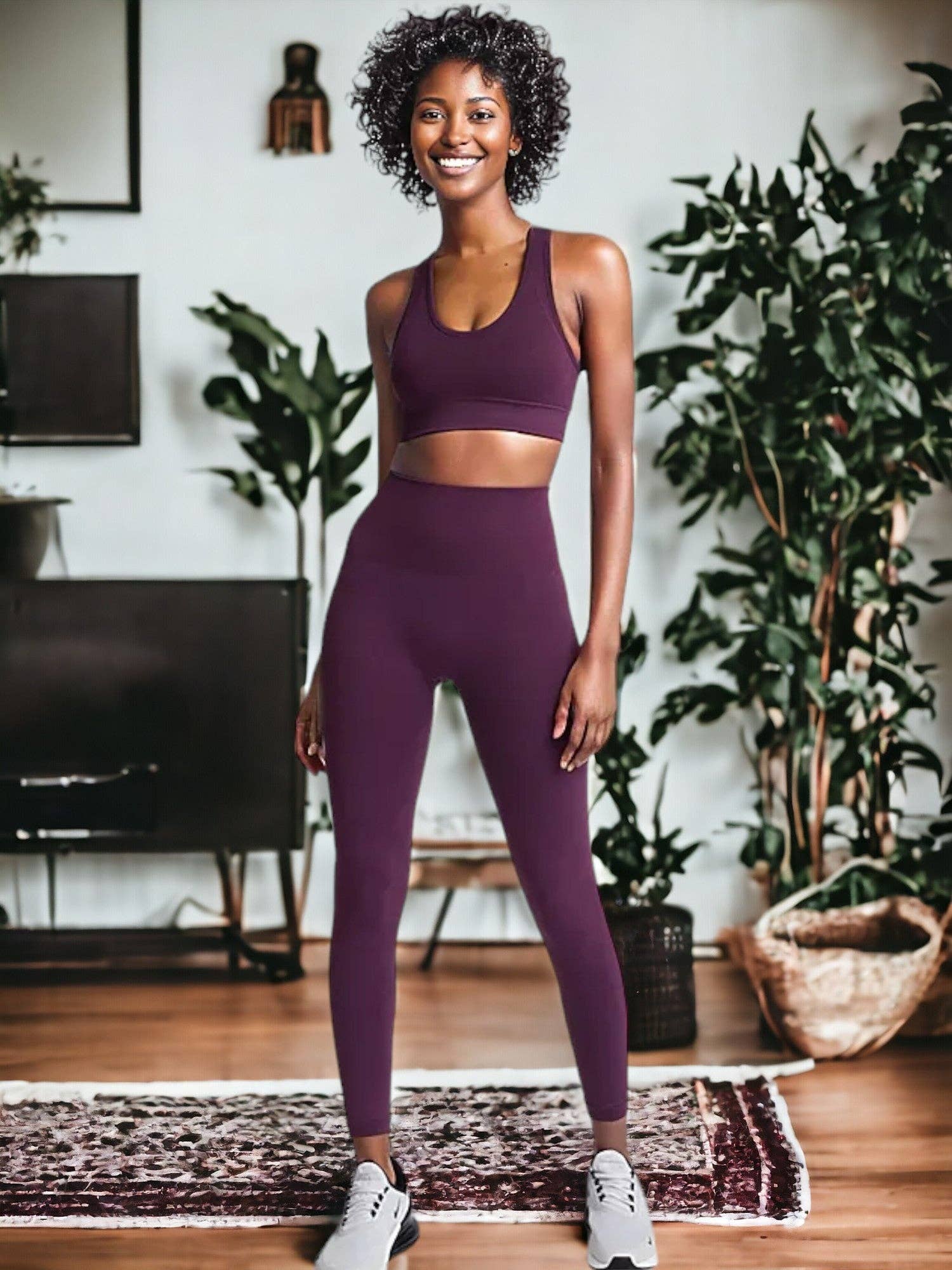 Active by Anna-Kaci - Wholesale Activewear Set - Women's - Seamless Butt Lifting Fitness Yoga Clothes8