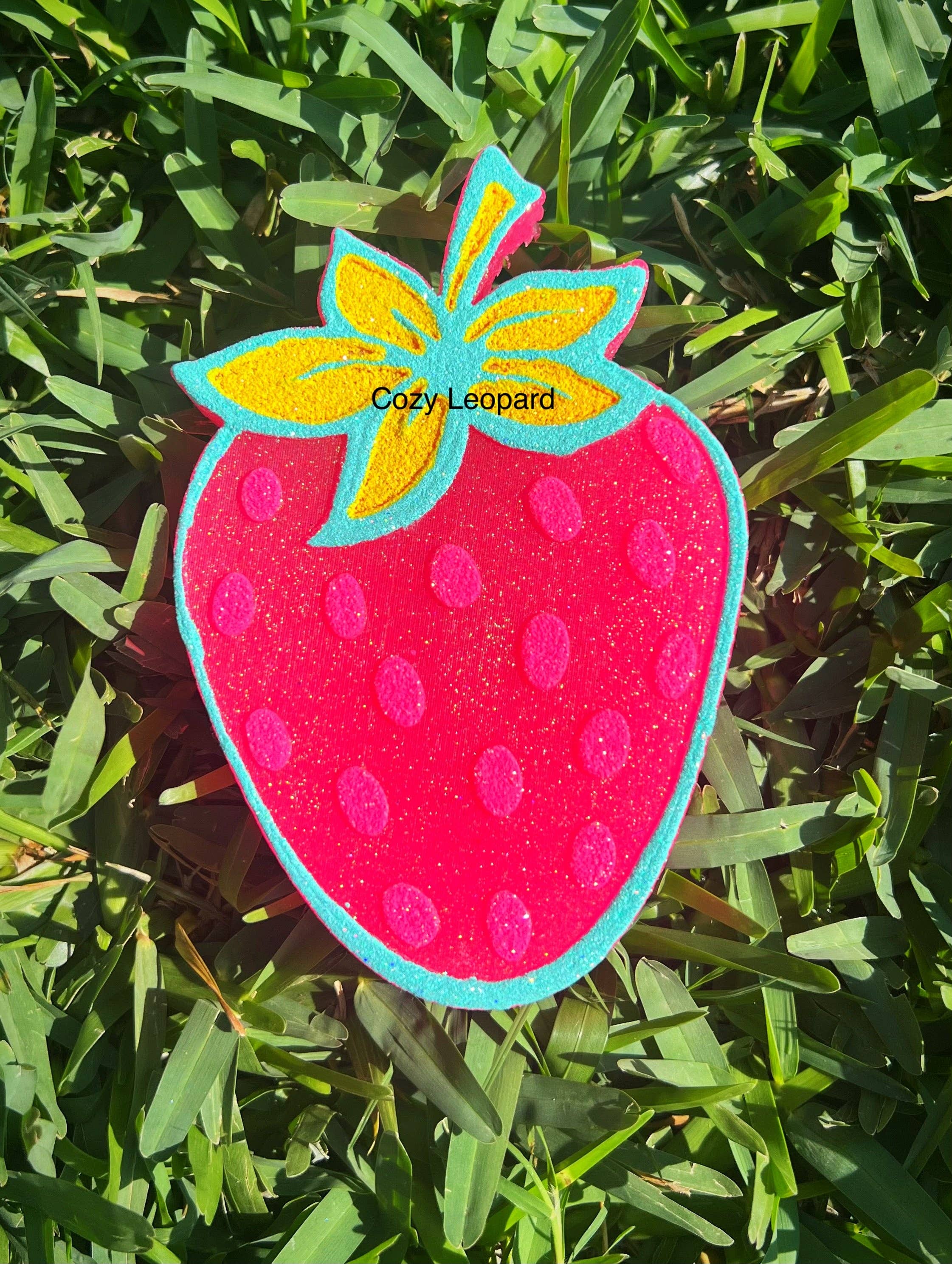 Cozy Leopard Boutique - Wholesale Car Freshener - Women's - Strawberry Car Freshie7