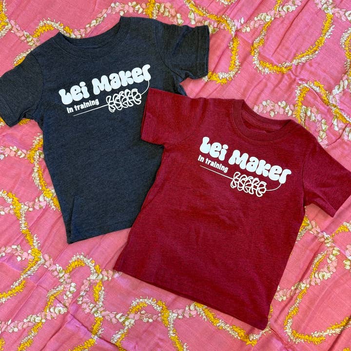 Camiseta de Aprendiz de Creador de Lei Keiki para venta al por mayor de The Keiki Dept