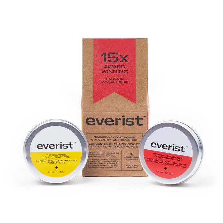 Le duo de voyage pour les soins capillaires pour la vente par Everist