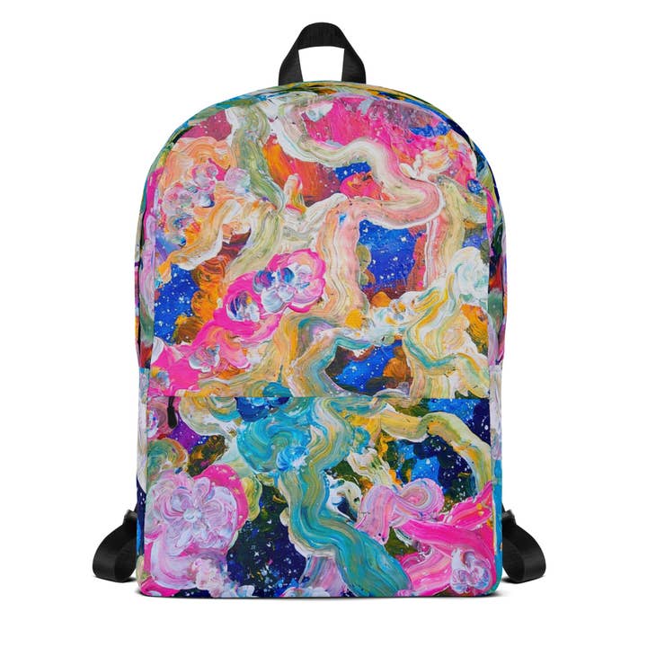 It Took Stars to Make Orchids Backpack for wholesale by StudioTumazi Merchandise