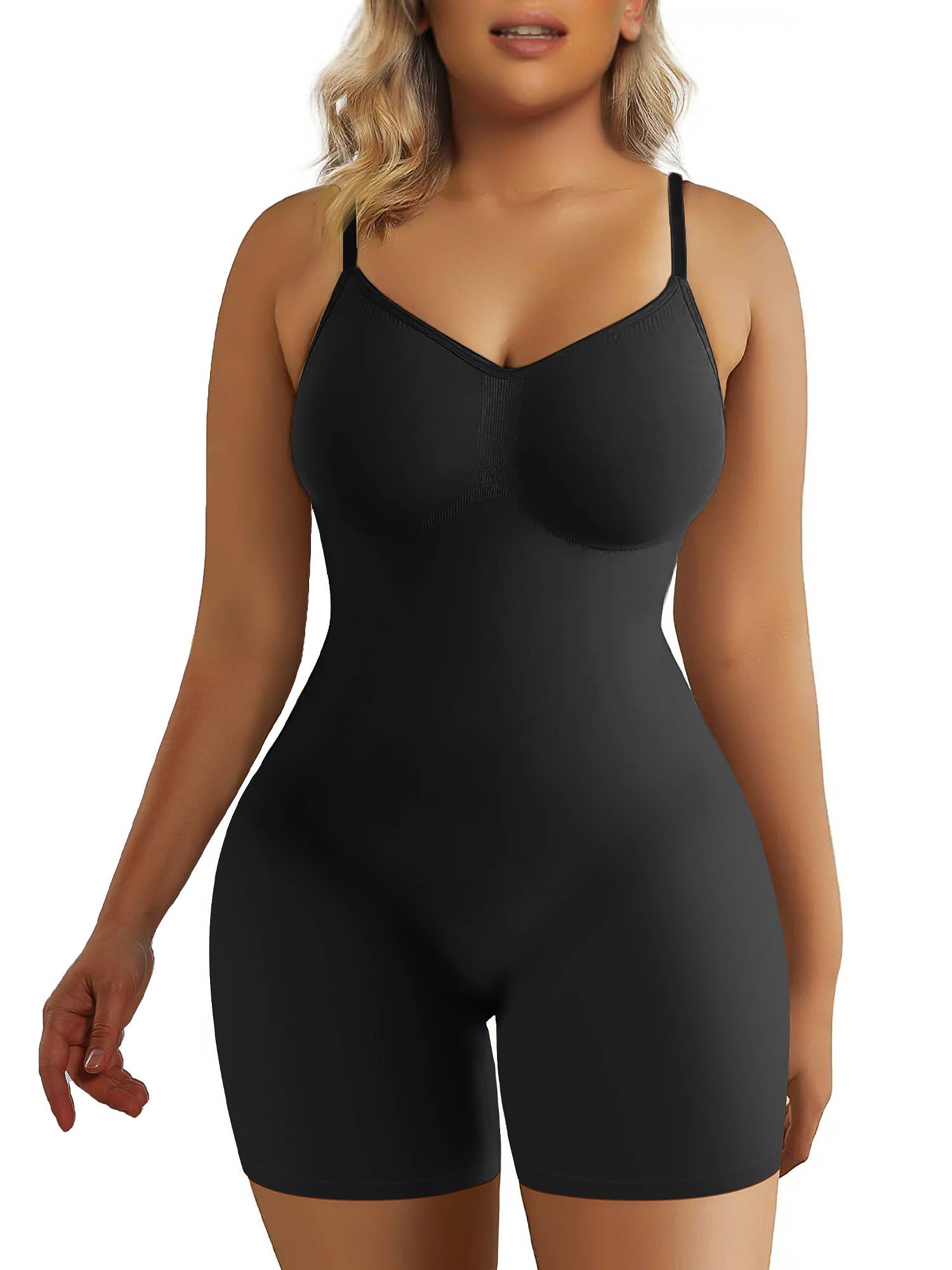 SHAPERX - Wholesale Shapewear - Women's - SHAPERX Seamless Full Body Tummy Control Bodysuit shapewear