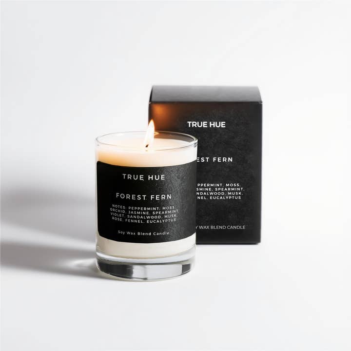 Forest Fern Mini Candle for wholesale by True Hue