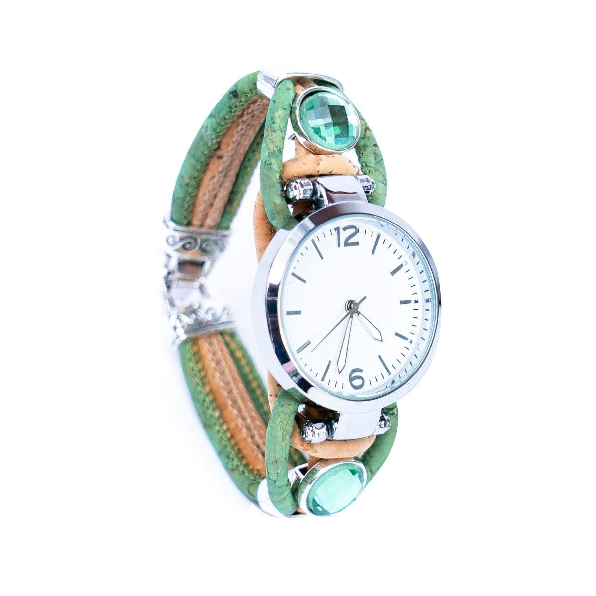 Meninas Bonitas Cork – wholesale Armbandsur - Dam – Handgjord klocka i kork WA-2941