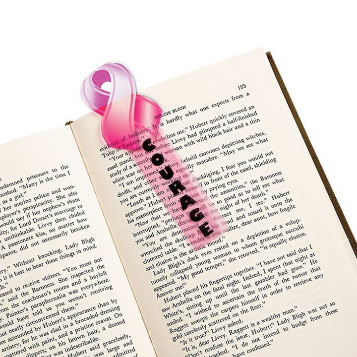 Pink Ribbon-bladwijzers - Bewustzijn over borstkanker voor wholesale door SILVER MOON BAY