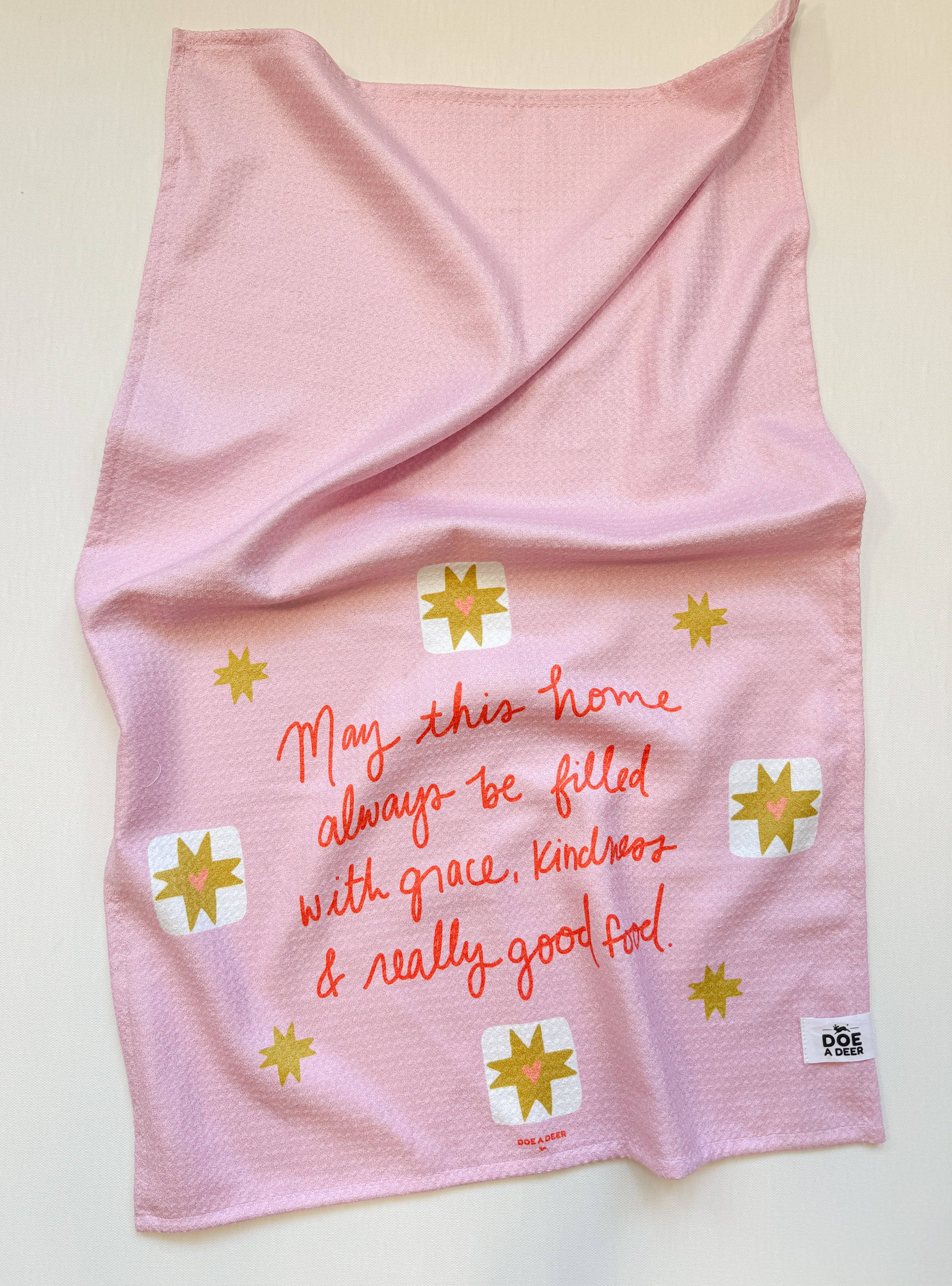 Doe A Deer – wholesale Kökshandduk – Må Detta Hem Våffelhandduk1