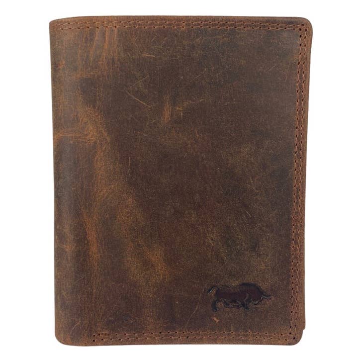 Arrigo - Vente Portefeuille – homme - Portefeuille homme en cuir de buffle - Portefeuille pliant - Protection RFID5