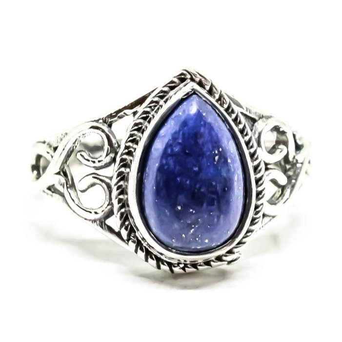 Lapis Lazuli Ring Sterling Silver 925 for wholesale by Quasar Gems USA