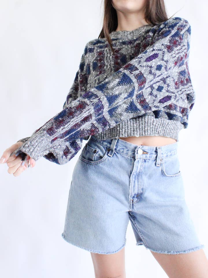 American Recycled Clothing - Wholesale Knit Sweater - Women's - Crop Knit Sweater Bundle