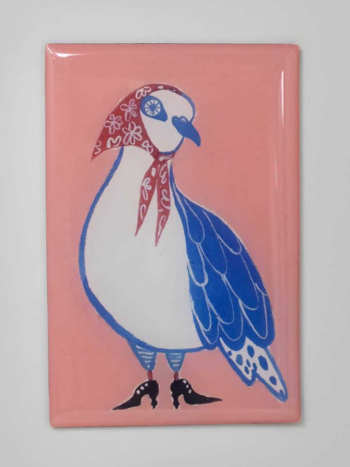 Imán de paloma Babushka para venta al por mayor de Juni BK