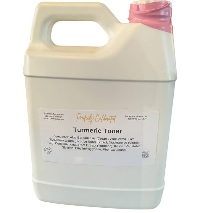Turmeric Toner for wholesale by Perfectly Calibrated