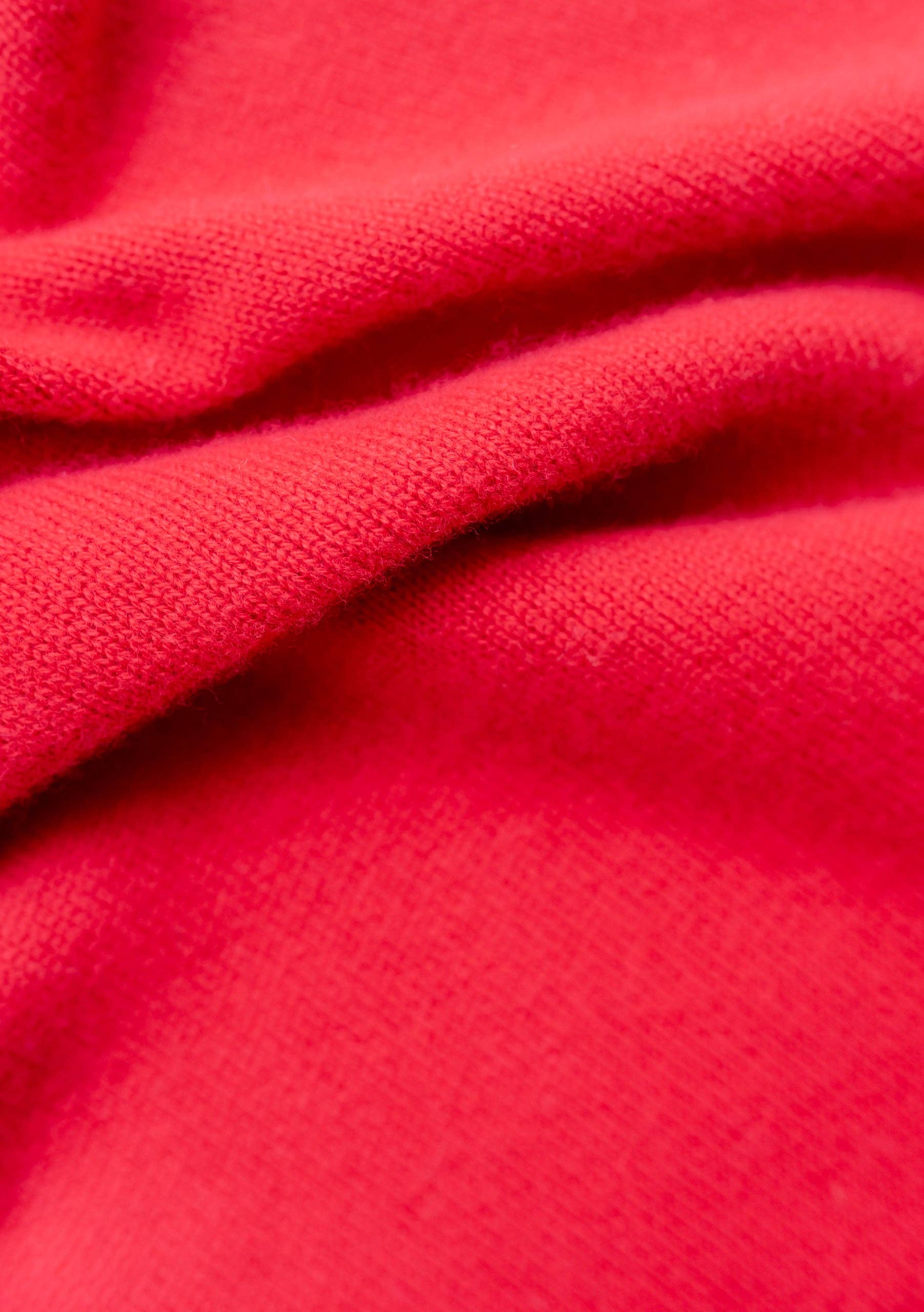 TBCo – Cachecol - Mulher por atacado – Lenço Triangular Merino em Vermelho5
