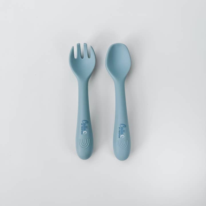 Calla & Friends - Wholesale Flatware Set - Kids & Baby - My First Silicone Utensils16