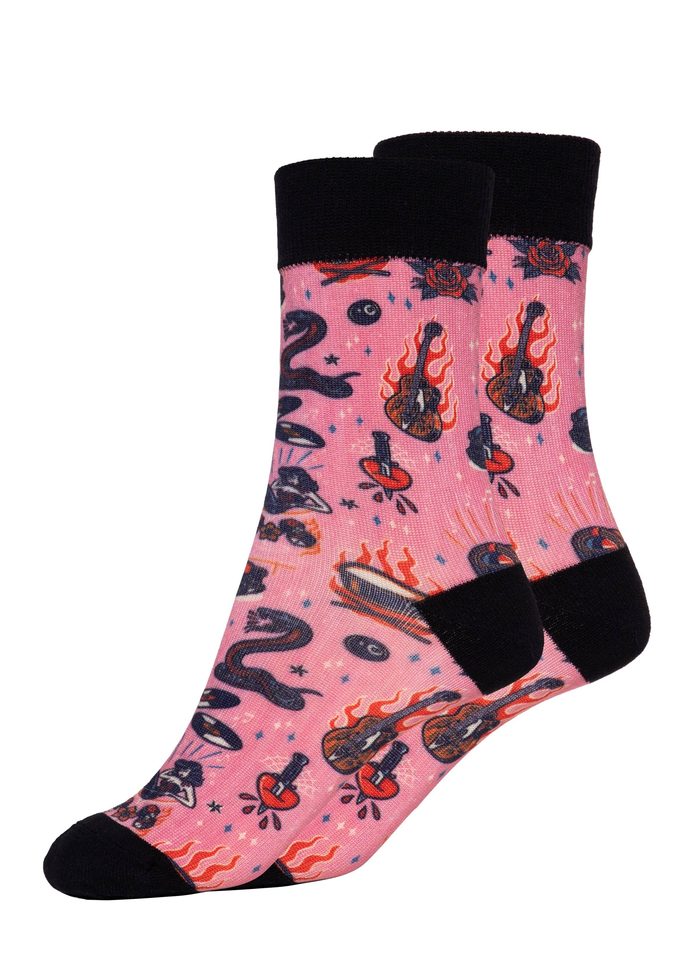 KING KEROSIN - Wholesale Socks - Unisex - Socks "Rock 'n' Roll"3