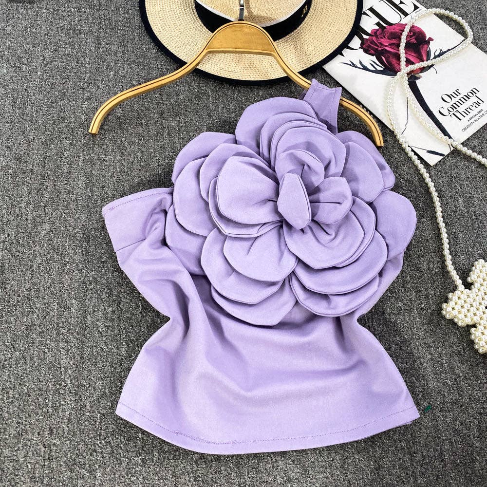 KK Bloom – Engroshandel Bluse - Dame – Floral Tube Top1