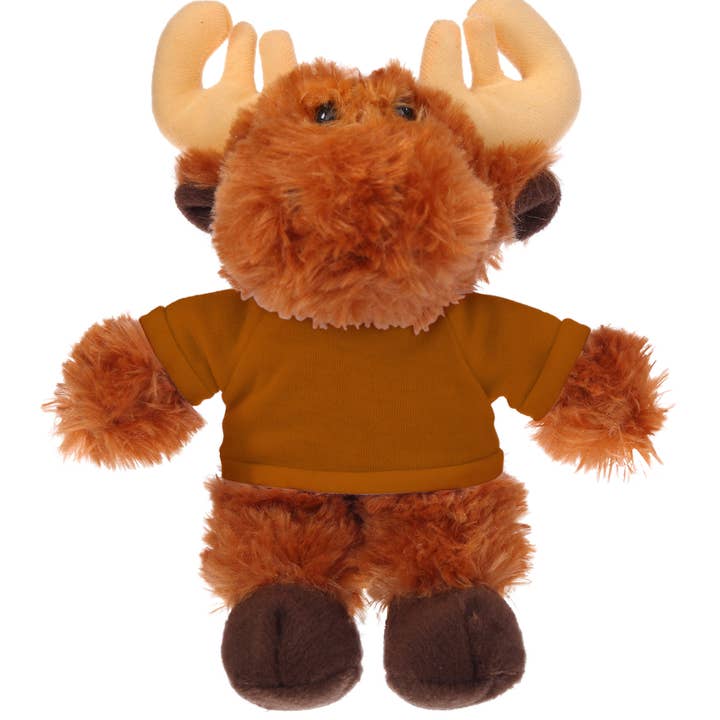 Plushland - Wholesale Stuffed/Plush Toy - Kids & Baby - Plush Moose Bean Bag animal 8"8