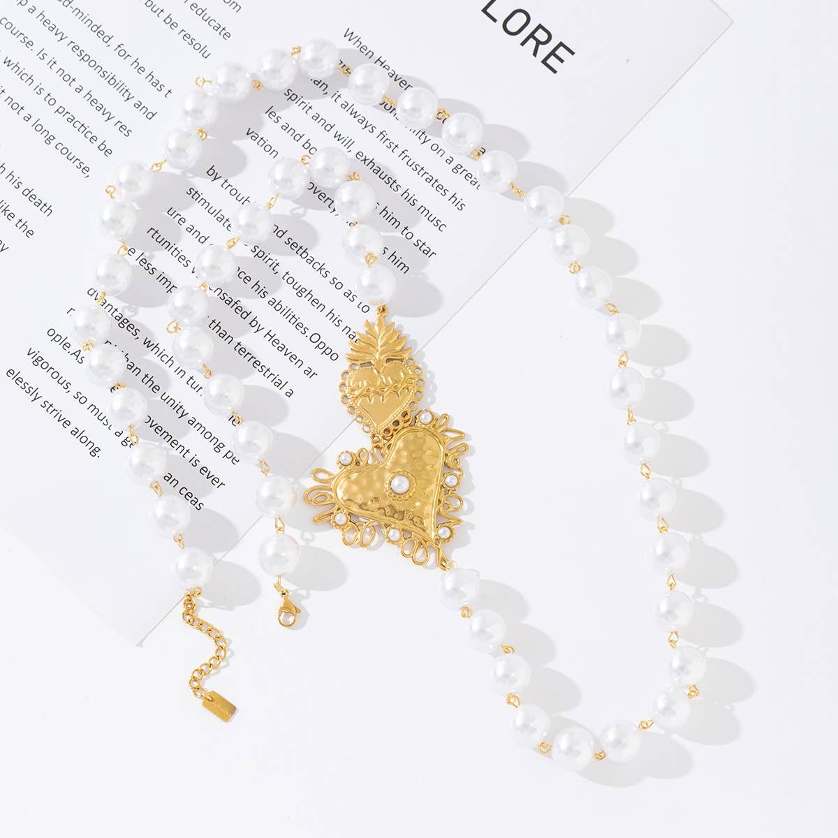 Gold Léna - Long Necklace for wholesale on Faire1