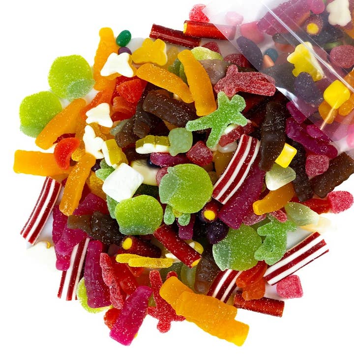 Sweetish- Swedish Candy Wholesale - Wholesale Gummy - Sweetish Signature Sweet Mix 1/2lb Bag1