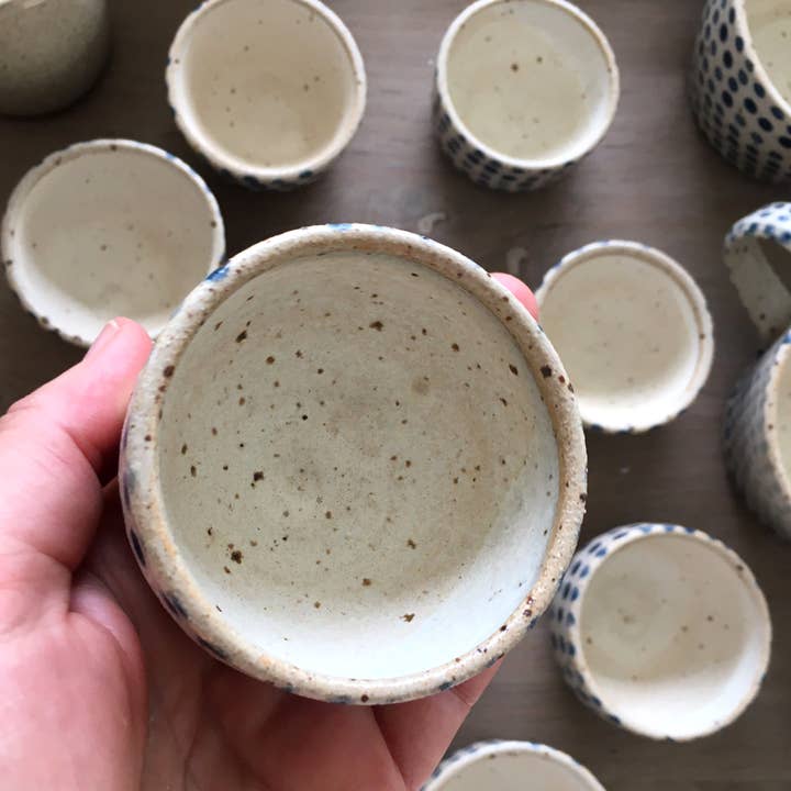 Polli Pots - Venta al por mayor Vaso de chupito - Copita tazas, Tazas de chupito de tequila/mezcal hechas a mano2