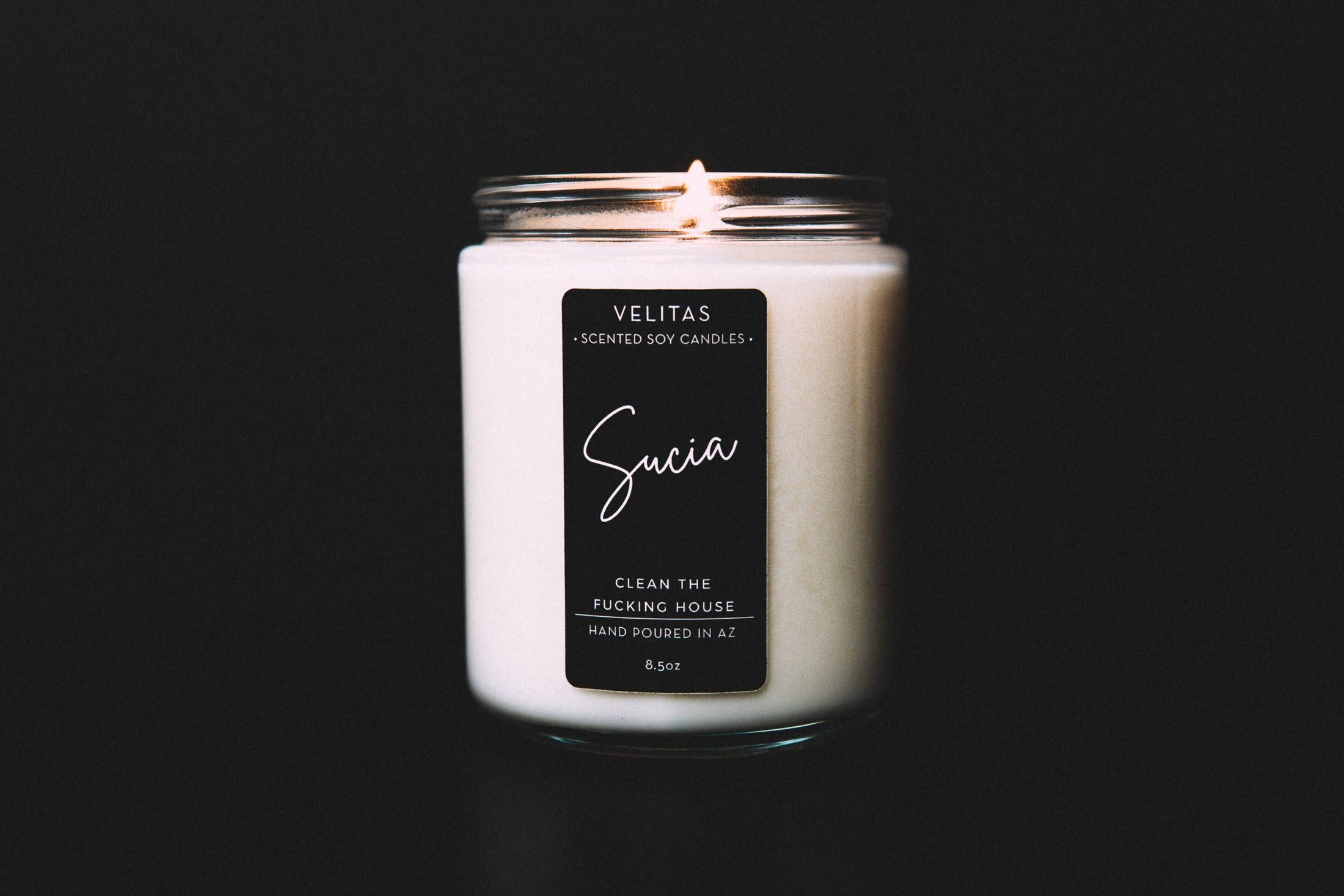 Velitas - Wholesale Jar/Filled Candle - SUCIA1