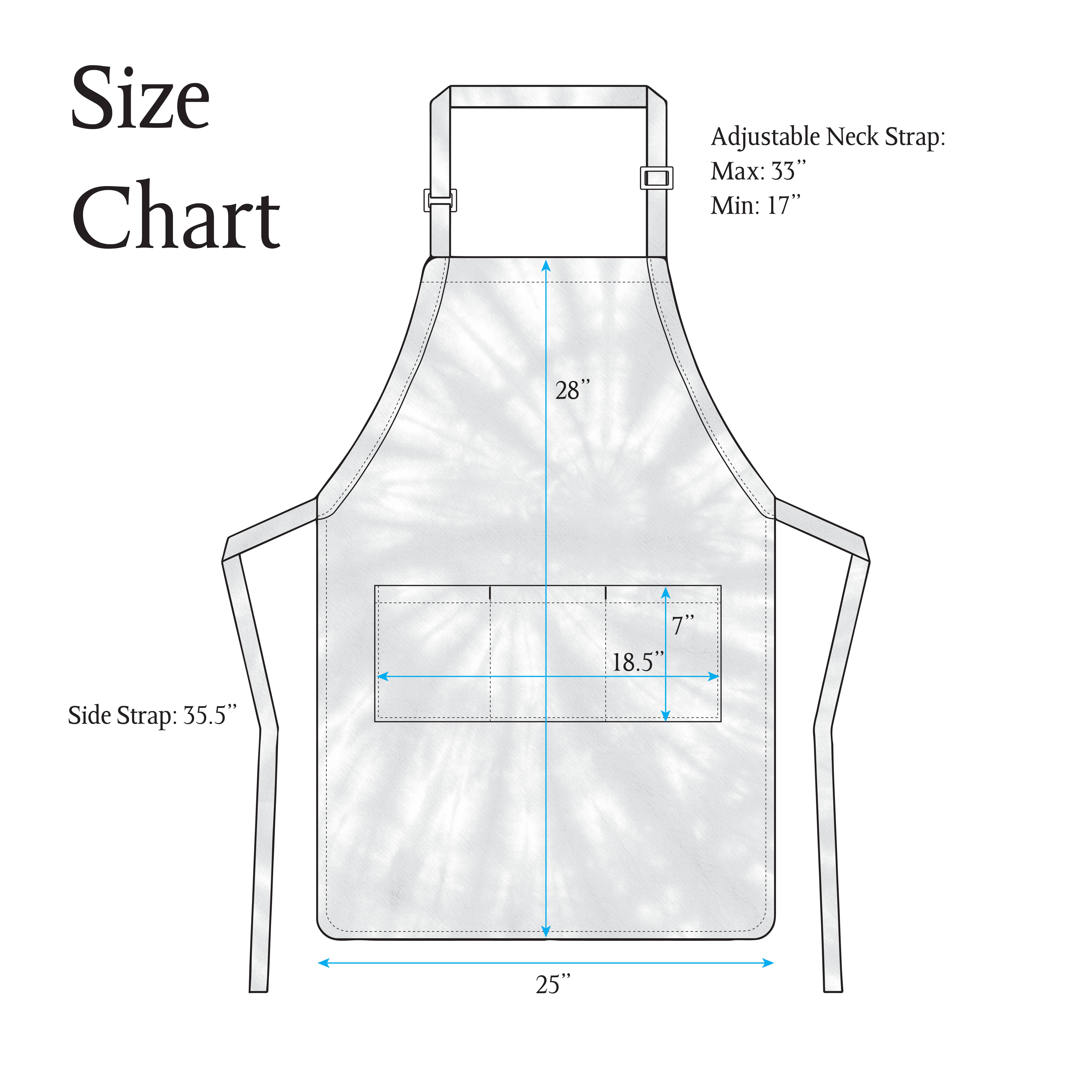 Green 3 – wholesale Apron – Tie-Dye Adjustable Apron Woven Cotton Blend Unisex –Red4