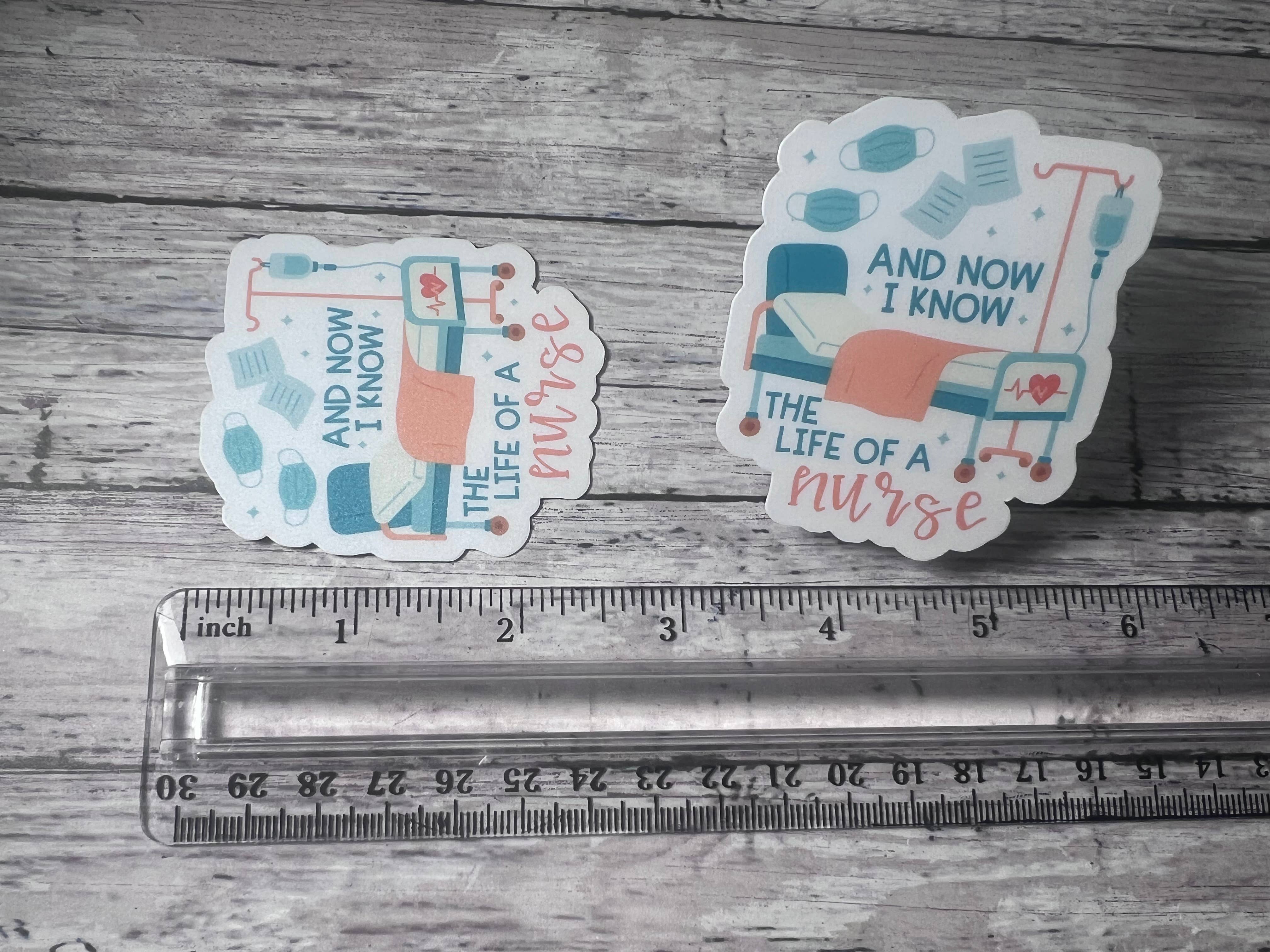 The Teaching Duo - Wholesale Sticker - Now I Know the Life of a Nurse, Tortured Nurse Sticker1