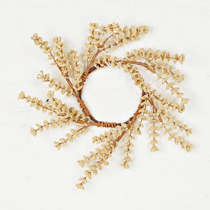 530532- 3.5in(9) Ring-Beige Millet Berry Heather- for wholesale by Impressive Enterprises, Inc.