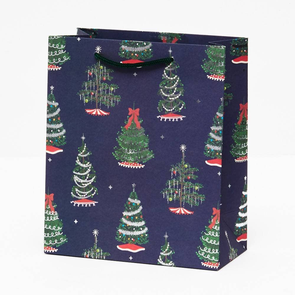 Paper Source Wholesale - Wholesale Gift Bag - Tinsel Tree Christmas Gift Bag2
