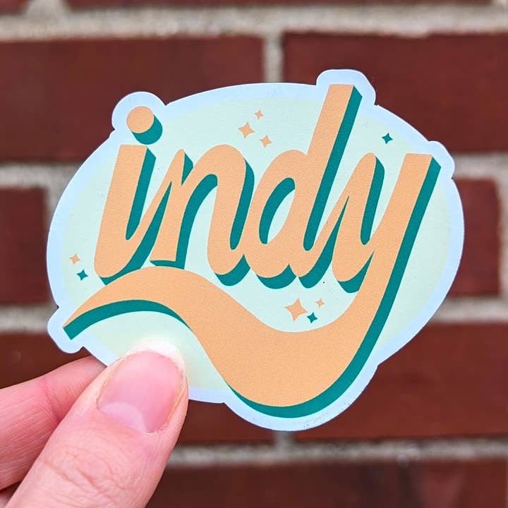 Indy Vinyl Magnet för wholesale av Bolts and Stars