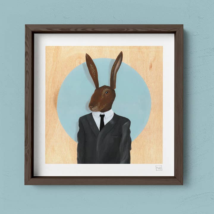 David Lynch - Rabbit - Fine Art Print for wholesale by Famous When Dead